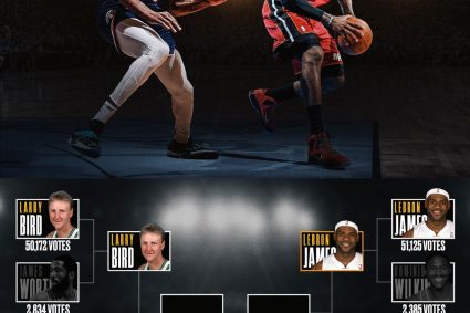 Historical best small forward PK semi-final: James VS Durant, Bird VS mini truck