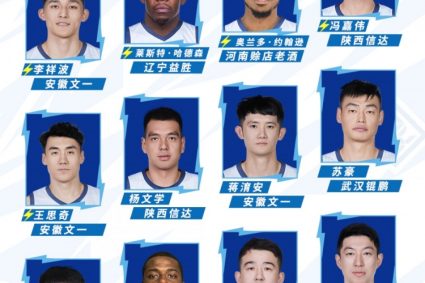 The 24th National People’s Congress List of NBL All-Star game was announced: ticket Wang Hudson led 12 people in the north and south regions.